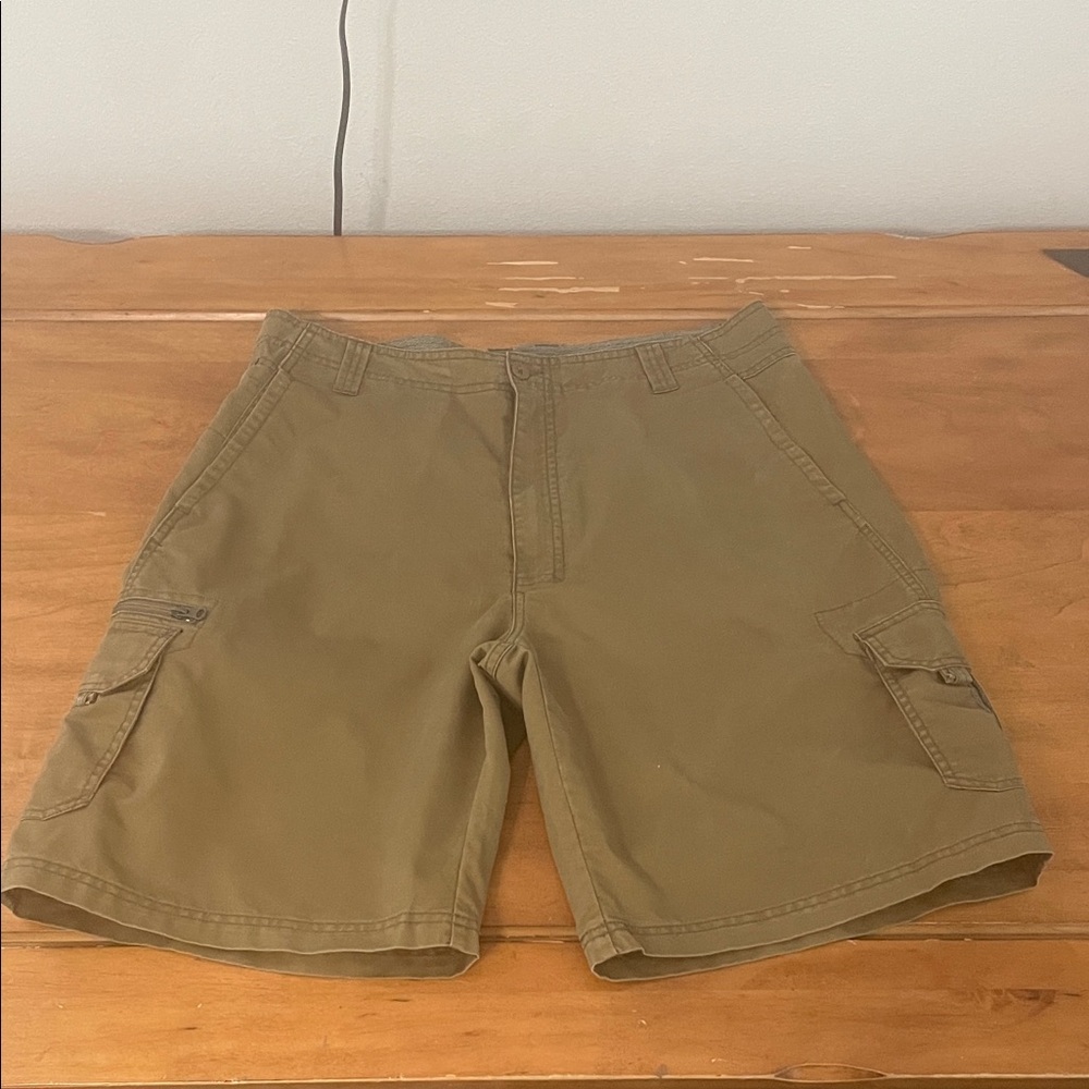 REI Men's Brown Cargo Shorts Size 36